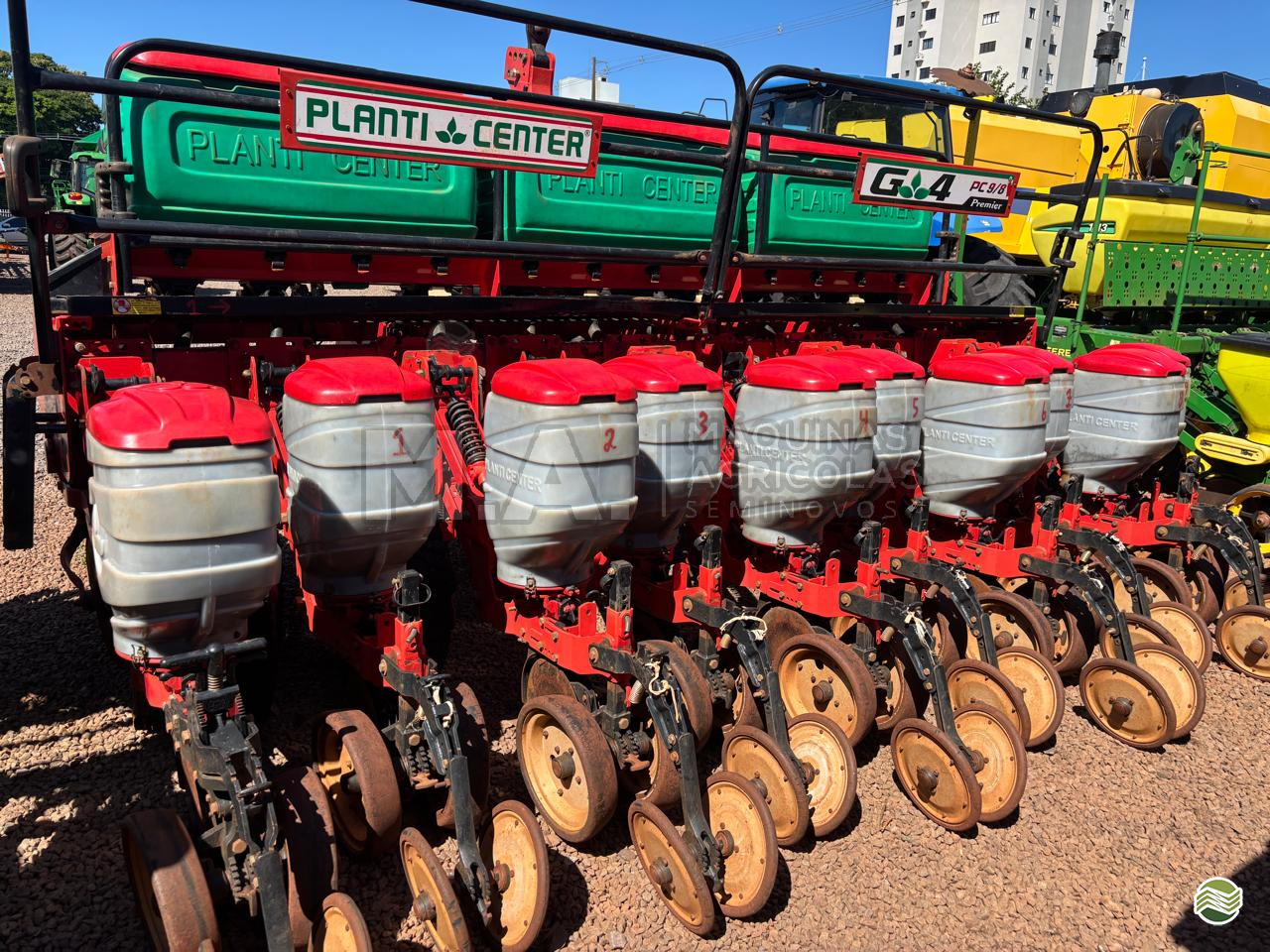 PLANTADEIRA PLANTI CENTER G4 PC 9/8 M.A. Máquinas Agrícolas - Ubiratã UBIRATA PARANÁ PR